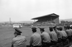 Magyarország, Miskolc, DVTK-stadion, Rockfesztivál., 1973, Gyulai Gaál Krisztián, Best of, rendőr, Fortepan #262608