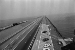 Netherlands, Breezanddijk, Afsluitdijk gát a kilátóból., 1975, Gyulai Gaál Krisztián, Fortepan #262790