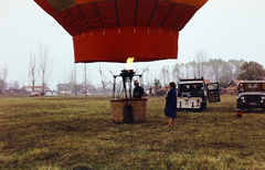 1980, Lorkó Fanni, colorful, hot air balloon, Fortepan #263257