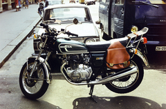 Svájc, Zürich, 1981, Lorkó Fanni, színes, motorkerékpár, Honda-márka, Fortepan #263264