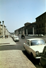 Italy, Rome, Via della Conciliazione a Tevere folyó irányába nézve., 1961, Fortepan/Album074, Horse-drawn carriage, colorful, Fortepan #263289