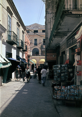 Italy, Capri, Via Vittorio Emanuele, szemben a Grand Hotel Quisisana., 1961, Fortepan/Album074, colorful, Fortepan #263307