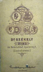 1903, Zichy kúria, Zala, hátlap, fényképész, műterem, Fortepan #263461