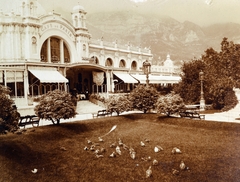 Monaco, Monte-Carlo, Place du Casino, Café de Paris., 1912, Zichy kúria, Zala, kaszinó, Fortepan #263583