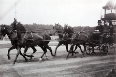 1912, Zichy kúria, Zala, four-in-hand, Fortepan #263876