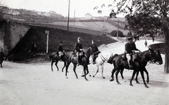 Hungary, Budapest XII., Városmajor utca, háttérben a Diós árok és a fogaskerekű pályája, középen a domboldalban a Sárospatak út 17. számú ház látható., 1912, Zichy kúria, Zala, Budapest, Fortepan #263879