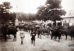 Csehország, Bošín, 1917, Zichy kúria, Zala, Fortepan #263953