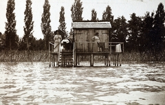 Magyarország,Balaton, Siófok, fürdőház., 1913, Zichy kúria, Zala, fürdő-ház, Fortepan #263976