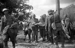 Ukraine, 1941, Ladinek Viktor, Romanian soldier, Hungarian soldier, eastern front, Fortepan #264676