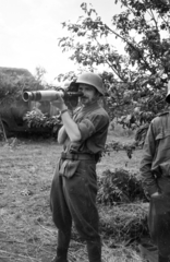 Ukraine, 1941, Horváth József, movie camera, photography, photographic gun, eastern front, Fortepan #265185