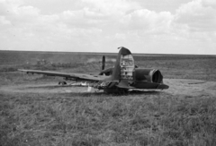 Ukraine, 1941, Horváth József, wreck, airplane, Ilyushin-brand, eastern front, Fortepan #265224