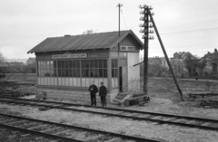 Ukraine, Lviv, Pidzamcse (Podzamcze) vasútállomás., 1941, Horváth József, Fortepan #265239