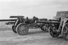 Ukraine, 1941, Horváth József, cannon, ordnance, artillery, eastern front, Fortepan #265257