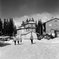 1962, Szilvási hagyaték, tél, villamos, Csehszlovákia, Fortepan #266389