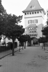 Hungary, Kőszeg, Jurisics tér, Hősök kapuja., 1941, Ábrahám Katalin és László, gate tower, Fortepan #266609