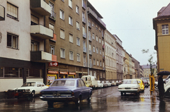 Austria, Graz, a Maygasse Schießstattgasse - Steyrergasse közötti házsora., 1974, Vimola Károly, colorful, Fortepan #266999