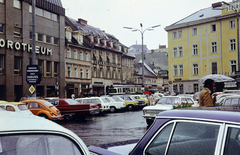 Austria, Graz, Jakominiplatz., 1974, Vimola Károly, colorful, Fortepan #267009