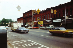 USA, Liberty Street., 1975, Martos Gábor, colorful, Ford LTD, Fortepan #267100