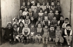 1932, Lizák Péter, class photo, Fortepan #267110