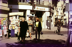 Franciaország, Párizs, Avenue Franklin Delano Roosevelt, balra a Rue la Boétie torkolata., 1967, Ladinek Viktor, Fortepan #267206