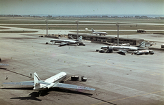 1963, Ladinek Viktor, Sud Aviation Caravelle, színes, Fortepan #267233