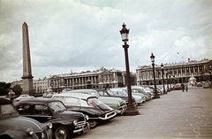 France, Paris, Place de la Concorde, középen a Rue Royale., 1961, Ladinek Viktor, Fortepan #267252