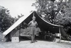 Magyarország, Gödöllő, 4. Nemzetközi Cserkész Világtalálkozó (Jamboree)., 1933, Ladinek Viktor, konyha, sátor, Fortepan #267278