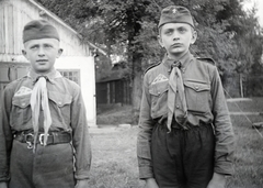 Hungary, Gödöllő, 4. Nemzetközi Cserkész Világtalálkozó (Jamboree)., 1936, Ladinek Viktor, scouting, portrait, Fortepan #267284