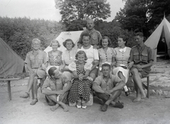 Hungary, Gödöllő, 4. Nemzetközi Cserkész Világtalálkozó (Jamboree)., 1936, Ladinek Viktor, tableau, scouting, Fortepan #267285