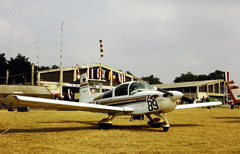 Hungary, Dunakeszi, német sportrepülőgépek a repülőtéren., 1978, Lorkó Fanni, colorful, Grumman American AA-5B Tiger, Grumman-brand, Fortepan #267580