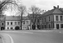 Magyarország, Kőszeg, Fő (Köztársaság) tér, szemben a Várkör (Béke út) 6 és 8., 1984, Kovács Annamária, Fortepan #267675