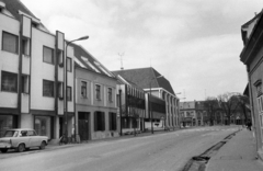 Magyarország, Kőszeg, Kossuth Lajos utca a Fő (Köztársaság) tér felé nézve., 1984, Kovács Annamária, Fortepan #267677