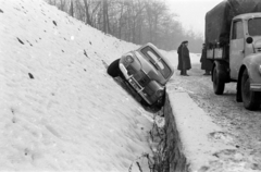 1955, Bolvári László, baleset, Fortepan #267747