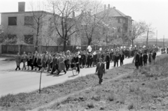 1959, Bolvári László, uniform, march, Fortepan #267799