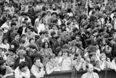 Hungary, Tabán, Budapest I., koncert nézőközönsége., 1980, Glósz András, Budapest, Fortepan #268415