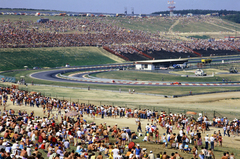 Magyarország, Hungaroring, Mogyoród, a felvétel a Formula-1 első magyar nagydíjon készült., 1986, Glósz András, autóverseny, Fortepan #268539