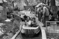 Magyarország, Városliget,Vidámpark, Budapest XIV., Mesecsónak. A Bűn című négyrészes televíziós dokumentumfilm-sorozat forgatása., 1982, Kanyó Béla, Budapest, Fortepan #268759