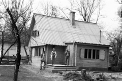 1980, Kanyó Béla, house, corrugated sheets, Fortepan #268856