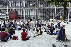 France, Paris, Pompidou központ., 1983, Kanyó Béla, Fortepan #268875