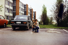 1975, Kanyó Béla, number plate, colorful, Fortepan #269014