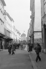 Lengyelország, Krakkó, ulica Floriańska, szemben a Flórián kapu., 1970, Kohut család, Fortepan #269438