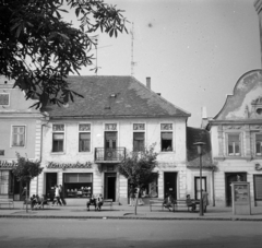 Magyarország, Kőszeg, Fő (Köztársaság) tér., 1969, Ladinek Viktor, Fortepan #269626