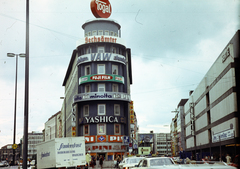 Germany, Munich, Karlsplatz, szemben a Bayerstraße - Schützenstraße közötti épület látható., 1980, Ladinek Viktor, colorful, Fortepan #269678