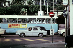 Algéria, Algír, 1962, Ladinek Viktor, Renault 8, Philips-márka, gyalogátkelő, Fortepan #269688