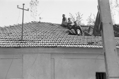 Hungary, Tarcal, 1974, Leskó Imre, roof, roof tiles, Fortepan #269812