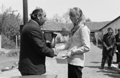 1978, Leskó Imre, awards ceremony, handshake, Fortepan #269898