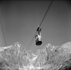 Szlovákia, Magas-Tátra, Lomnici-csúcs., 1963, Vozárik Edit, Fortepan #270229