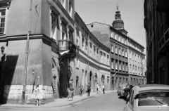 Lengyelország, Krakkó, ulica Bracka, háttérben a Városháza tornya., 1968, Vozárik Edit, Fortepan #270361