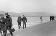 Magyarország,Dunakanyar, Visegrád, Duna-part a hajóállomás közelében., 1963, Ungváry Rudolf, Fortepan #270554