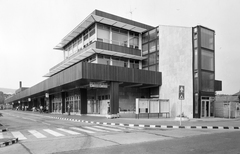 Hungary, Pécs, Zólyom utca, autóbuszállomás., 1982, UVATERV, crosswalk, Fortepan #270661